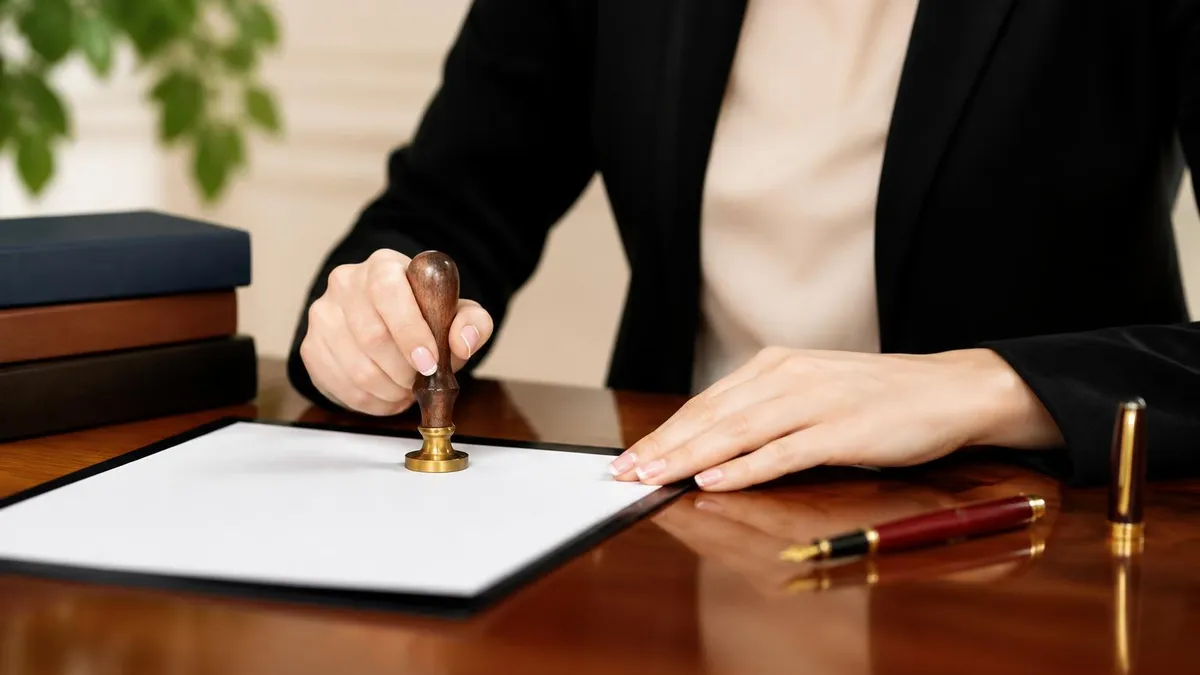 Notary Stamp and Seal Quick Facts - Notary Exam certification study resource