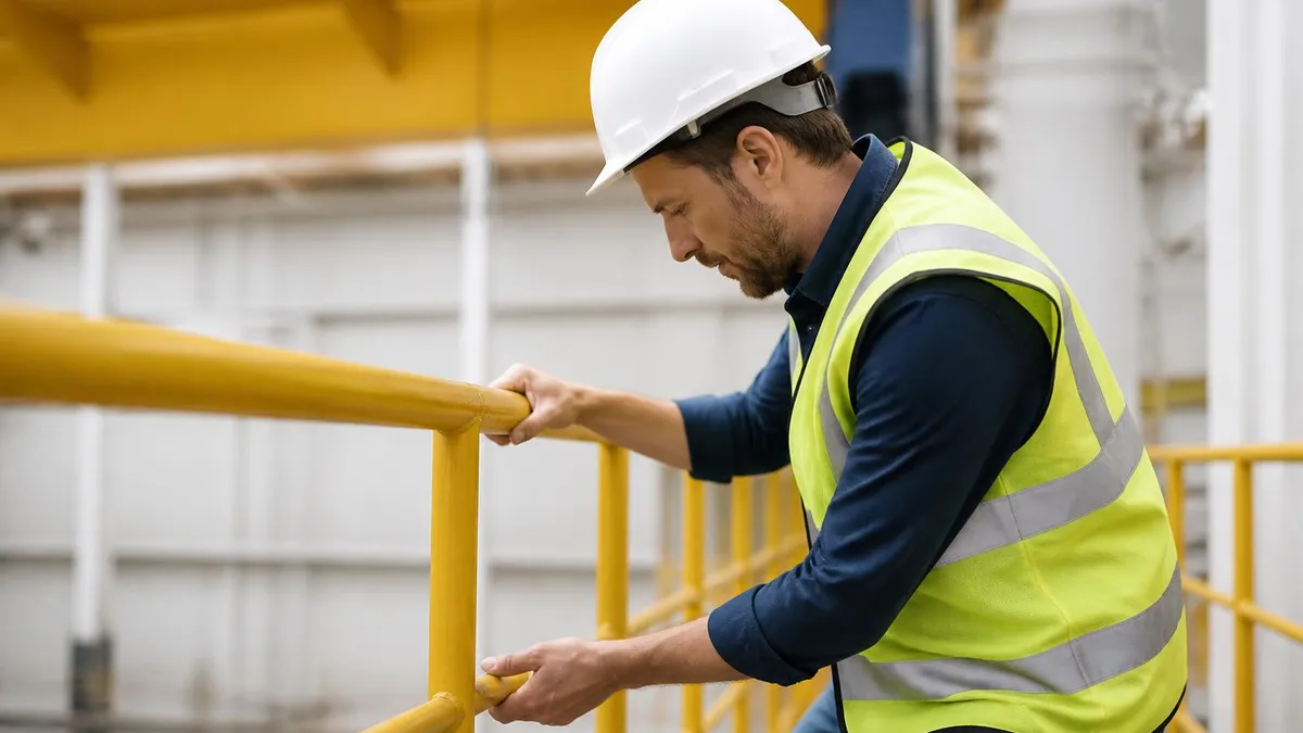 Osha Railing Requirements Inspection Checklist - OSHA - OSHA Certified Crane Operator certification study resource