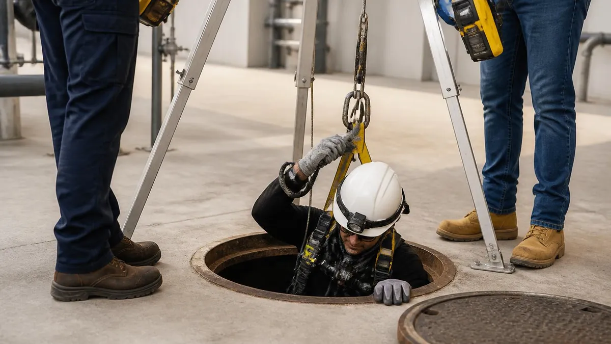 Permit-required vs Non-permit Confined Spaces - OSHA - Safety Certificate certification study resource