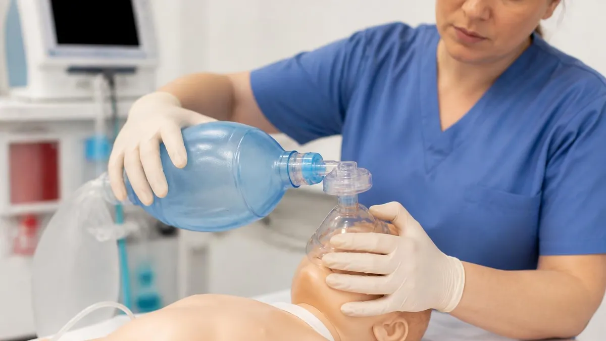 Hyperventilation Warning - PALS - Pediatric Advanced Life Support certification study resource