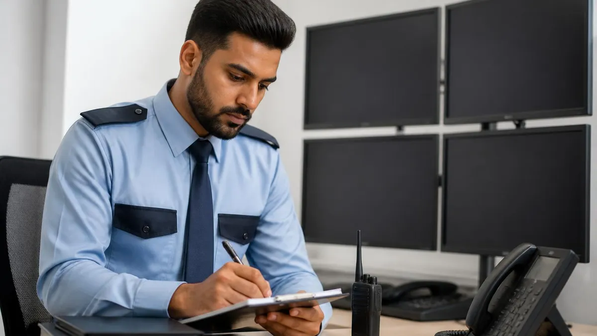 Pre-booking Checklist for Security Training N - SIA Security Guard Licence certification study resource