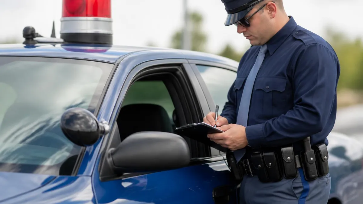 Michigan State Trooper Car - State Trooper certification study resource