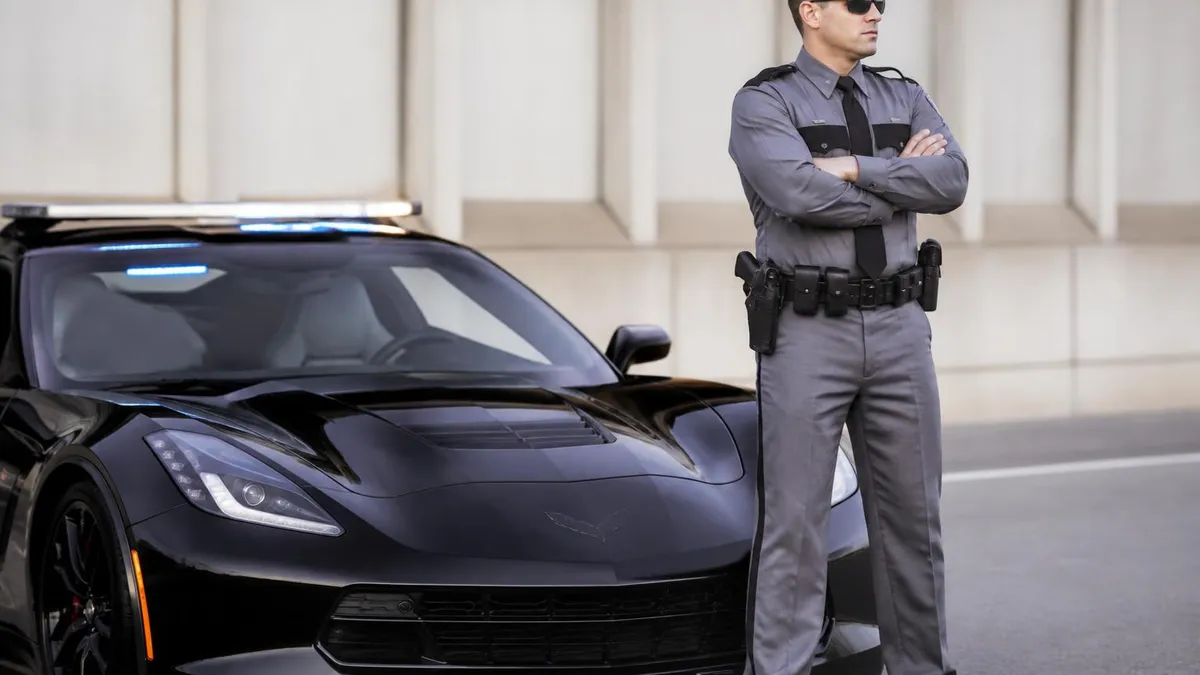 State Trooper Corvette - State Trooper certification study resource