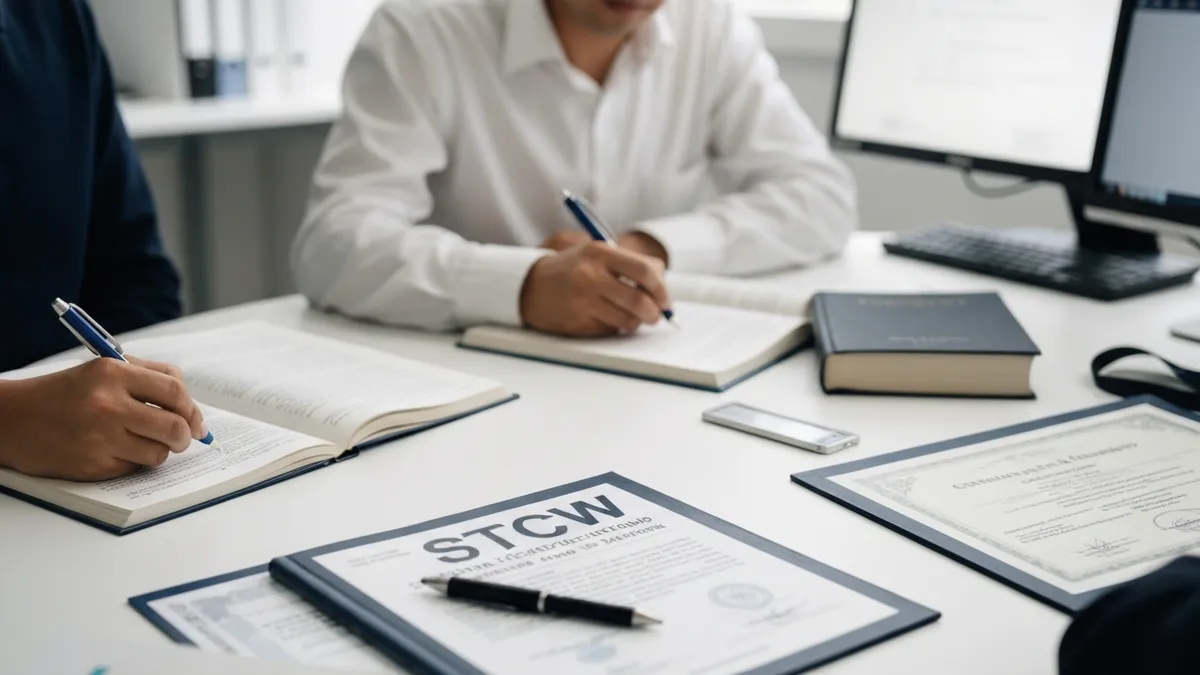 Stcw Certification at a Glance - STCW - Standards Certification and Watchkeeping for Seafarers certification study resource
