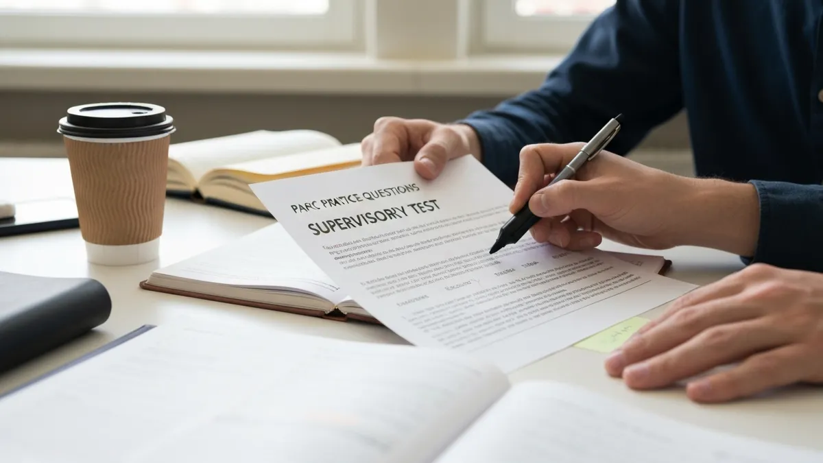 Supervisory - Supervisory Test certification study resource