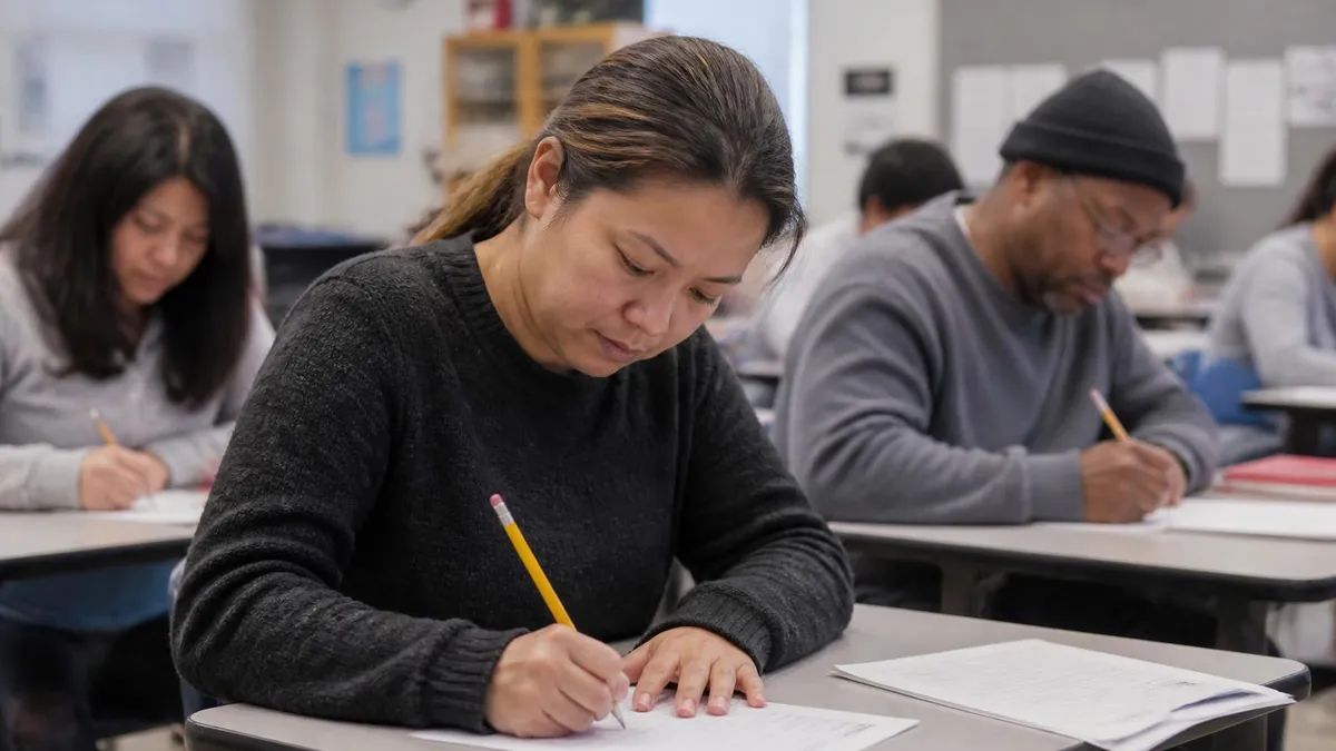 Tabe Test Practice - TABE - Test of Adult Basic Education certification study resource